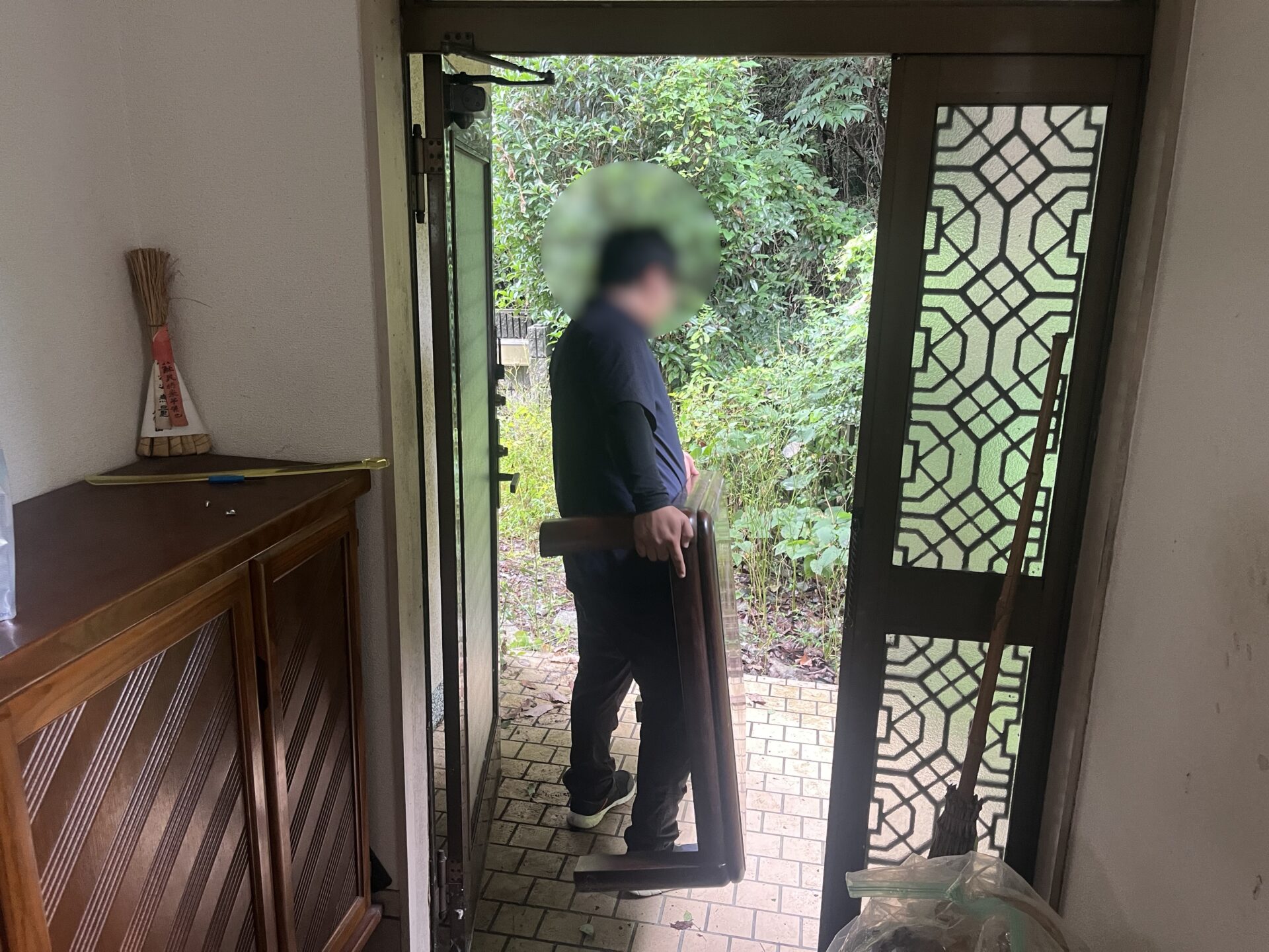 「以前住まわれていたお家の不用品を回収しました」作業写真